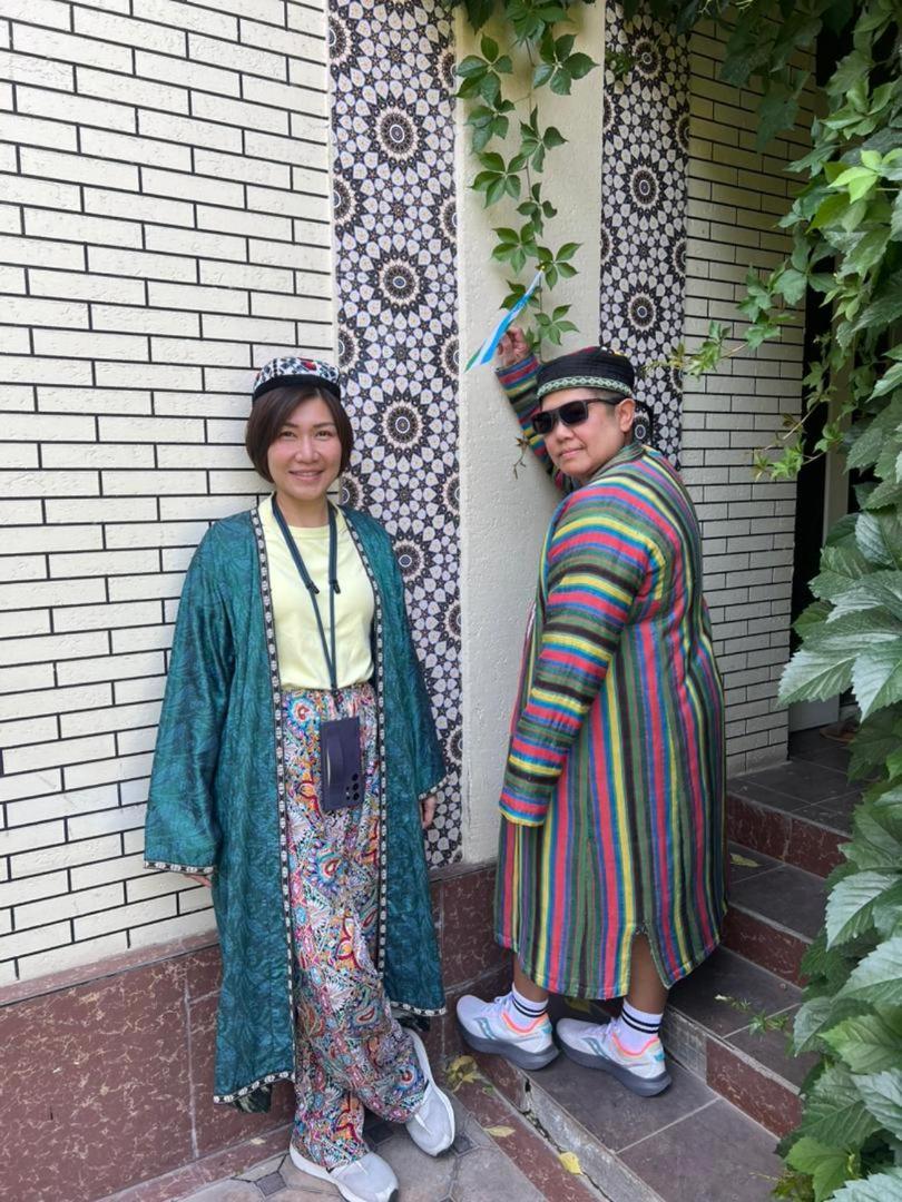 Green House Eco Hotel Samarkand Bagian luar foto